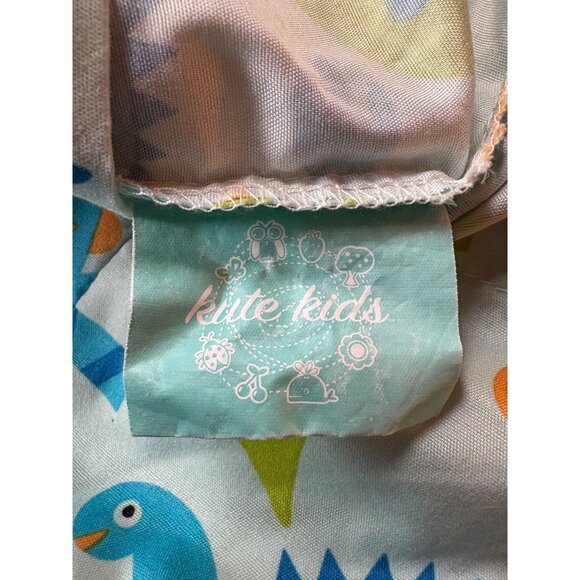 Kite Kids Dinosaur Print Twin Sheet Set With Fitted Sheet Flat Sheet & Pillowcas - Picture 3 of 13